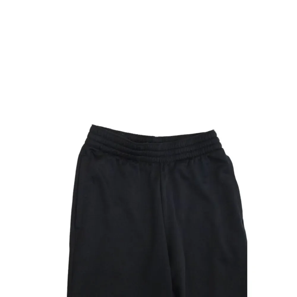 Nike Boys Solid Stretch Waist Tapered Sweatpants Black Size S